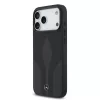 Mercedes Leather The Move MagSafe iPhone 17 Pro Max tok – Fekete