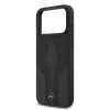 Mercedes Leather The Move MagSafe iPhone 17 Pro Max tok – Fekete
