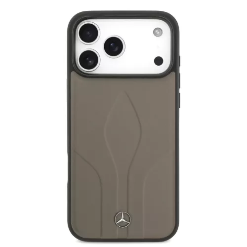 Mercedes Leather The Move MagSafe iPhone 17 Pro Max tok – Taupe