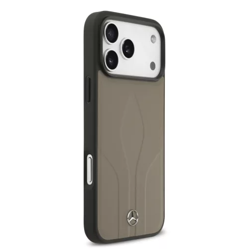 Mercedes Leather The Move MagSafe iPhone 17 Pro Max tok – Taupe