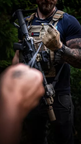Tactical Fast Rope Aramid 2.0 kábel USB-A/USB-C 0,3m