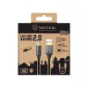 Tactical Fast Rope Aramid 2.0 kábel USB-A/USB-C 1m