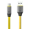 Tactical Fat Man 2.0 kábel, USB-A/USB-C 1m - sárga