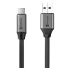 Tactical Fat Man 2.0 kábel, USB-A/USB-C 1m - szürke