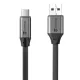 Tactical Fat Man 2.0 kábel, USB-A/USB-C 1m - szürke