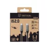 Tactical Fat Man 2.0 kábel, USB-C/USB-C 1m - szürke