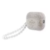 Guess PU 4G Classic Logo Pearl Strap tok, AirPods Pro 3 - rózsaszín