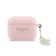 Guess 4G Charm szilikon tok, AirPods Pro 3 - rózsaszín