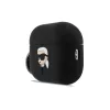 Karl Lagerfeld 3D Logo NFT Karl Head Silicone tok, Airpods Pro 3 - fekete