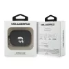 Karl Lagerfeld 3D Logo NFT Karl Head Silicone tok, Airpods Pro 3 - fekete