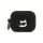 Karl Lagerfeld 3D Logo NFT Choupette Head Silicone tok, Airpods Pro 3 - fekete