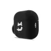 Karl Lagerfeld 3D Logo NFT Choupette Head Silicone tok, Airpods Pro 3 - fekete