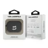 Karl Lagerfeld 3D Logo NFT Choupette Head Silicone tok, Airpods Pro 3 - fekete