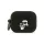 Karl Lagerfeld 3D Logo NFT Karl and Choupette Silicone tok, Airpods Pro 3 - fekete