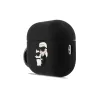 Karl Lagerfeld 3D Logo NFT Karl and Choupette Silicone tok, Airpods Pro 3 - fekete