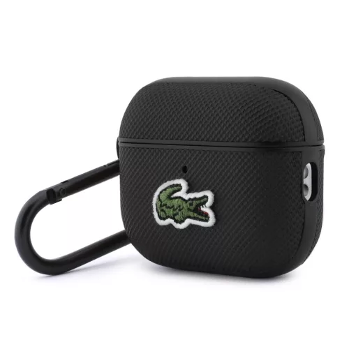 Lacoste Petit Pique Croc Logo Patch AirPods tok – AirPods Pro 3 – Fekete