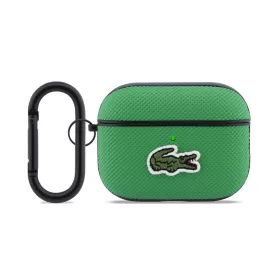   Lacoste Petit Pique Croc Logo Patch AirPods tok – AirPods Pro 3 – Zöld