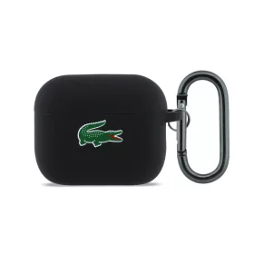   Lacoste Liquid Silicone Croc Logo AirPods tok – AirPods Pro 3 – Fekete