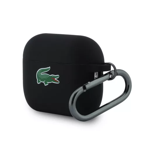 Lacoste Liquid Silicone Croc Logo AirPods tok – AirPods Pro 3 – Fekete
