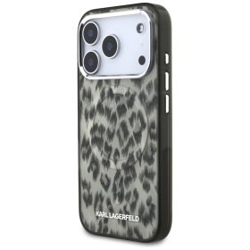   Karl Lagerfeld IML Leopard MagSafe tok, iPhone 17 Pro - barna