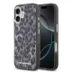 Karl Lagerfeld IML Leopard MagSafe tok,  iPhone 17 - szürke