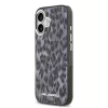 Karl Lagerfeld IML Leopard MagSafe tok,  iPhone 17 - szürke