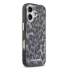 Karl Lagerfeld IML Leopard MagSafe tok,  iPhone 17 - szürke