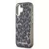 Karl Lagerfeld IML Leopard MagSafe tok,  iPhone 17 - szürke