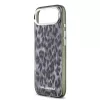 Karl Lagerfeld IML Leopard MagSafe tok, iPhone Air - szürke