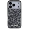 Karl Lagerfeld IML Leopard MagSafe tok, iPhone 17 Pro - szürke