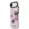 Karl Lagerfeld IML Multi K&CH Heads tok, iPhone Air - rózsaszín