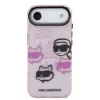 Karl Lagerfeld IML Multi K&CH Heads tok, iPhone Air - rózsaszín