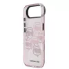 Karl Lagerfeld IML Multi K&CH Heads tok, iPhone Air - rózsaszín