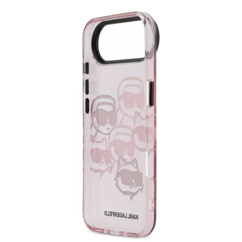 Karl Lagerfeld IML Multi K&CH Heads tok, iPhone Air - rózsaszín