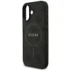 Guess PU Leather 4G Colored Ring MagSafe tok, iPhone 17 - fekete