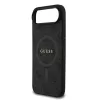 Guess PU Leather 4G Colored Ring MagSafe tok, iPhone Air - fekete