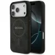 Guess PU Leather 4G Colored Ring MagSafe tok, iPhone 17 Pro Max - fekete