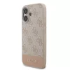 Guess PU 4G Stripe tok, iPhone 17 - rózsaszín