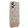 Guess PU 4G Stripe tok, iPhone 17 - rózsaszín