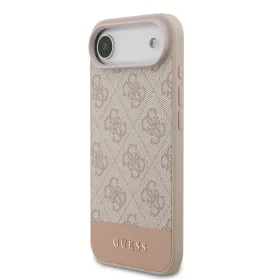 Guess PU 4G Stripe tok, iPhone Air - rózsaszín
