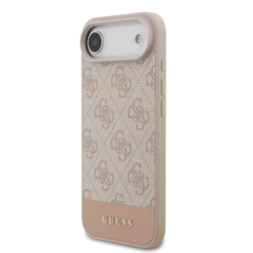 Guess PU 4G Stripe tok, iPhone Air - rózsaszín