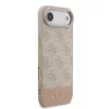 Guess PU 4G Stripe tok, iPhone Air - rózsaszín