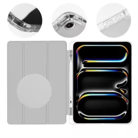   OBAL:ME MistyTab tok – Apple iPad Air 11 (2020/22/24/25/26)/iPad Pro 11 (1/2/3/4) – világosszürke