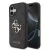 Guess PU 4G Metal Logo tok, iPhone 17 - szürke