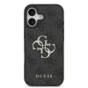 Guess PU 4G Metal Logo tok, iPhone 17 - szürke