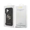 Guess PU 4G Metal Logo tok, iPhone 17 - szürke