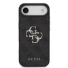 Guess PU 4G Metal Logo tok, iPhone Air - szürke
