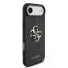 Guess PU 4G Metal Logo tok, iPhone Air - szürke