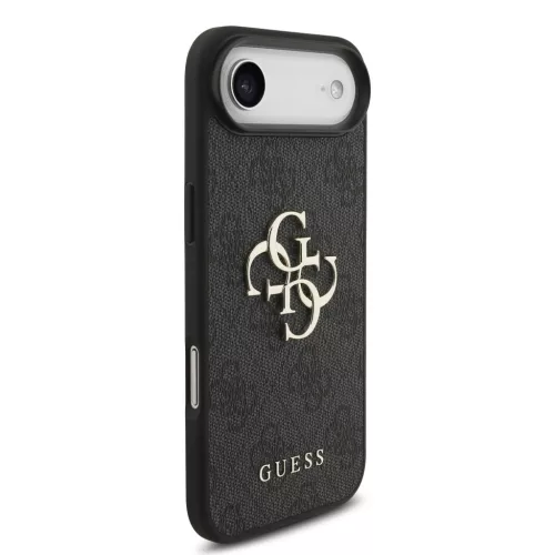 Guess PU 4G Metal Logo tok, iPhone Air - szürke