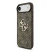 Guess PU 4G Metal Logo tok, iPhone Air - barna